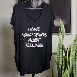 💥Womens Graphic Tee, XL